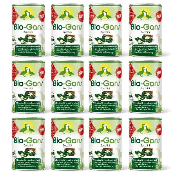 ChronoBalance Hundenassfutter ChronoBalance Alleinfutter Gans mit Zucchini 4,8 kg