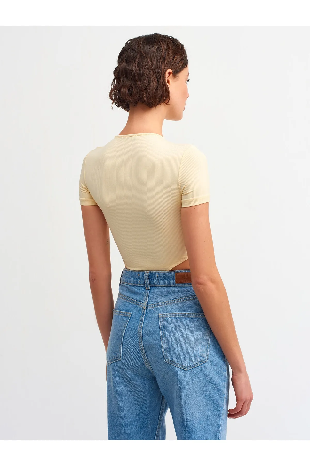 Dilvin  Body - Gelb - Regular Fit