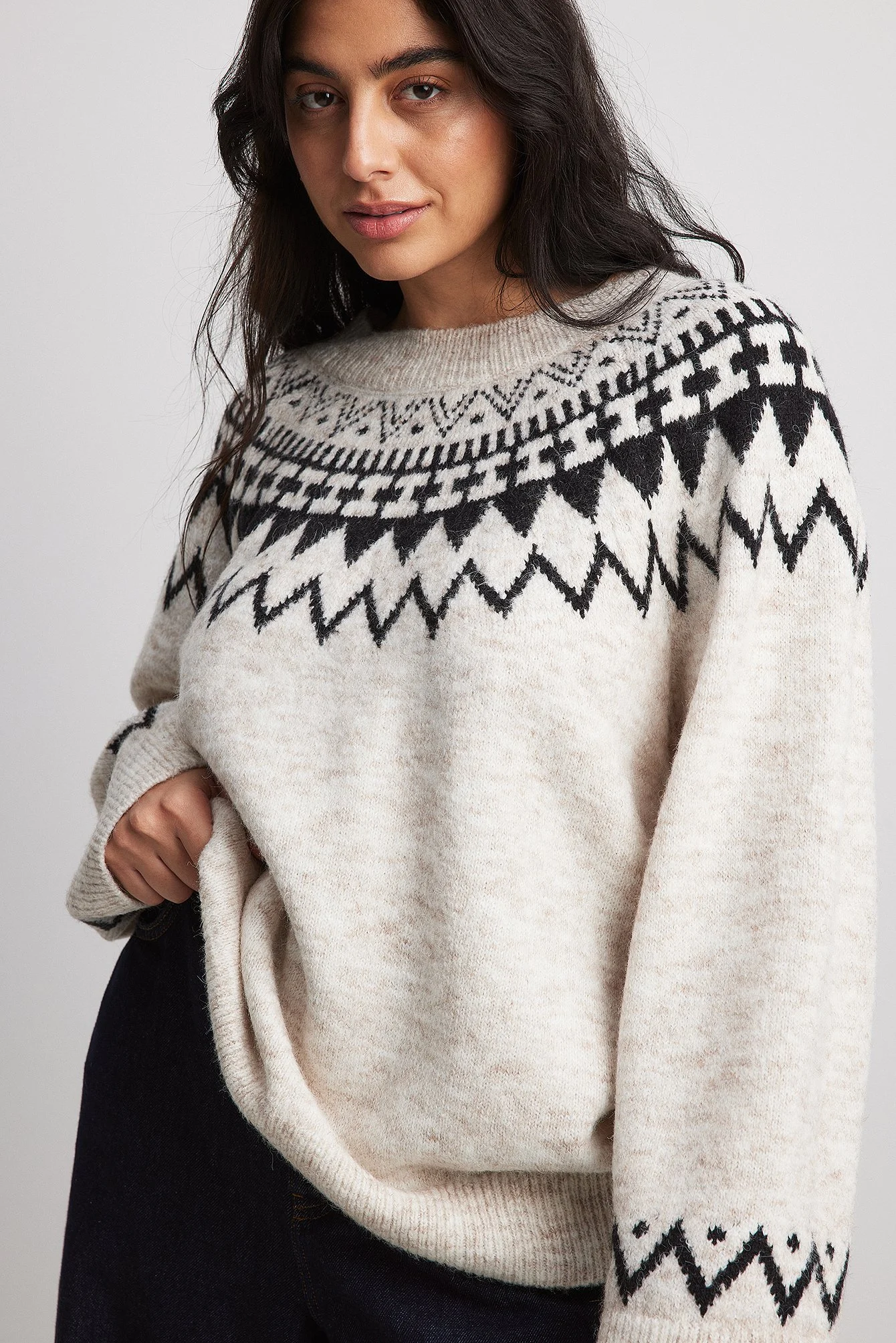 Oversize Strickpullover