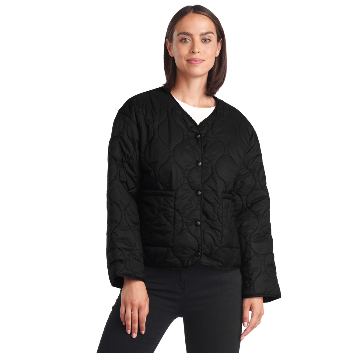 Damen Steppjacke mit leichter Wattierung