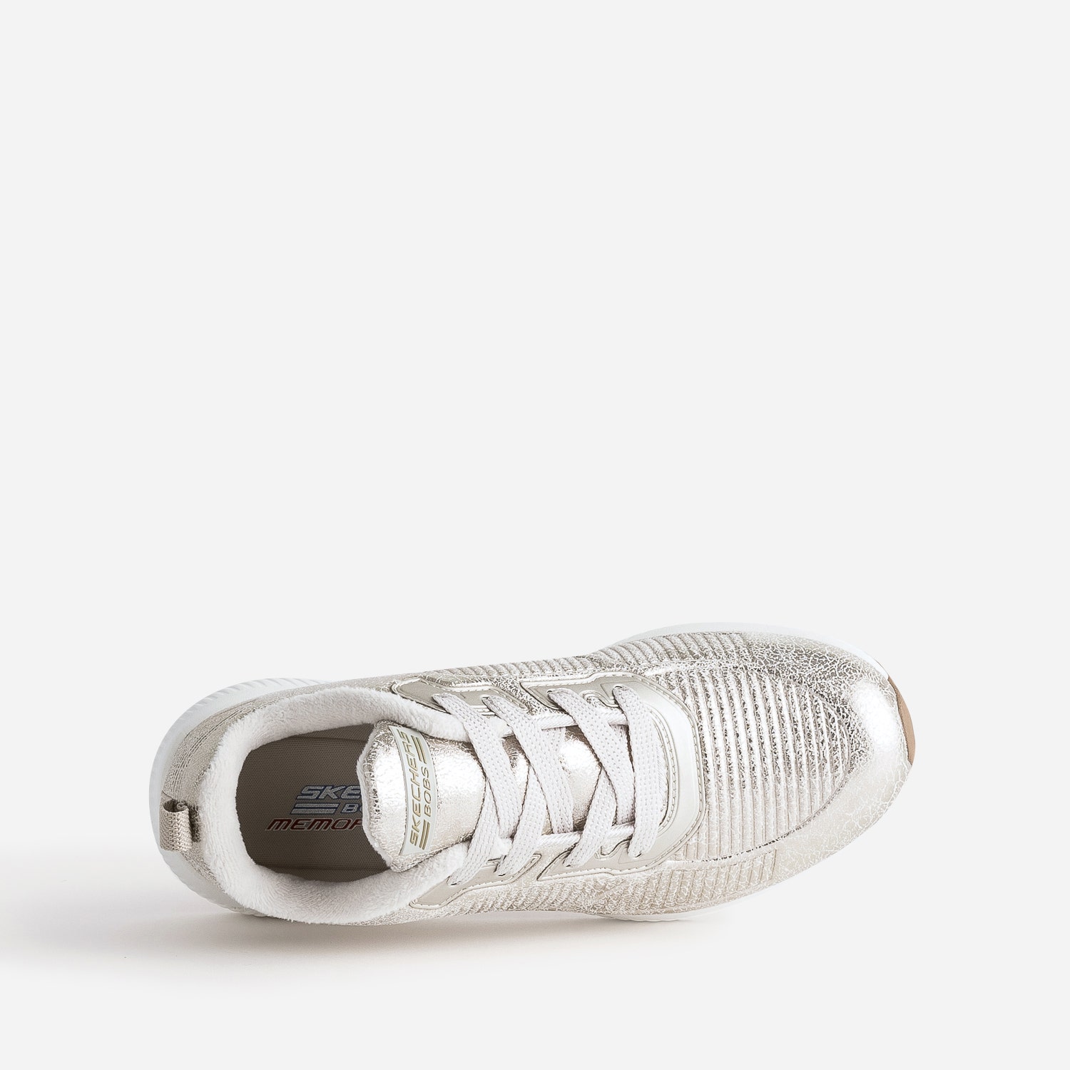Tennis SKECHERS dorée fourrée