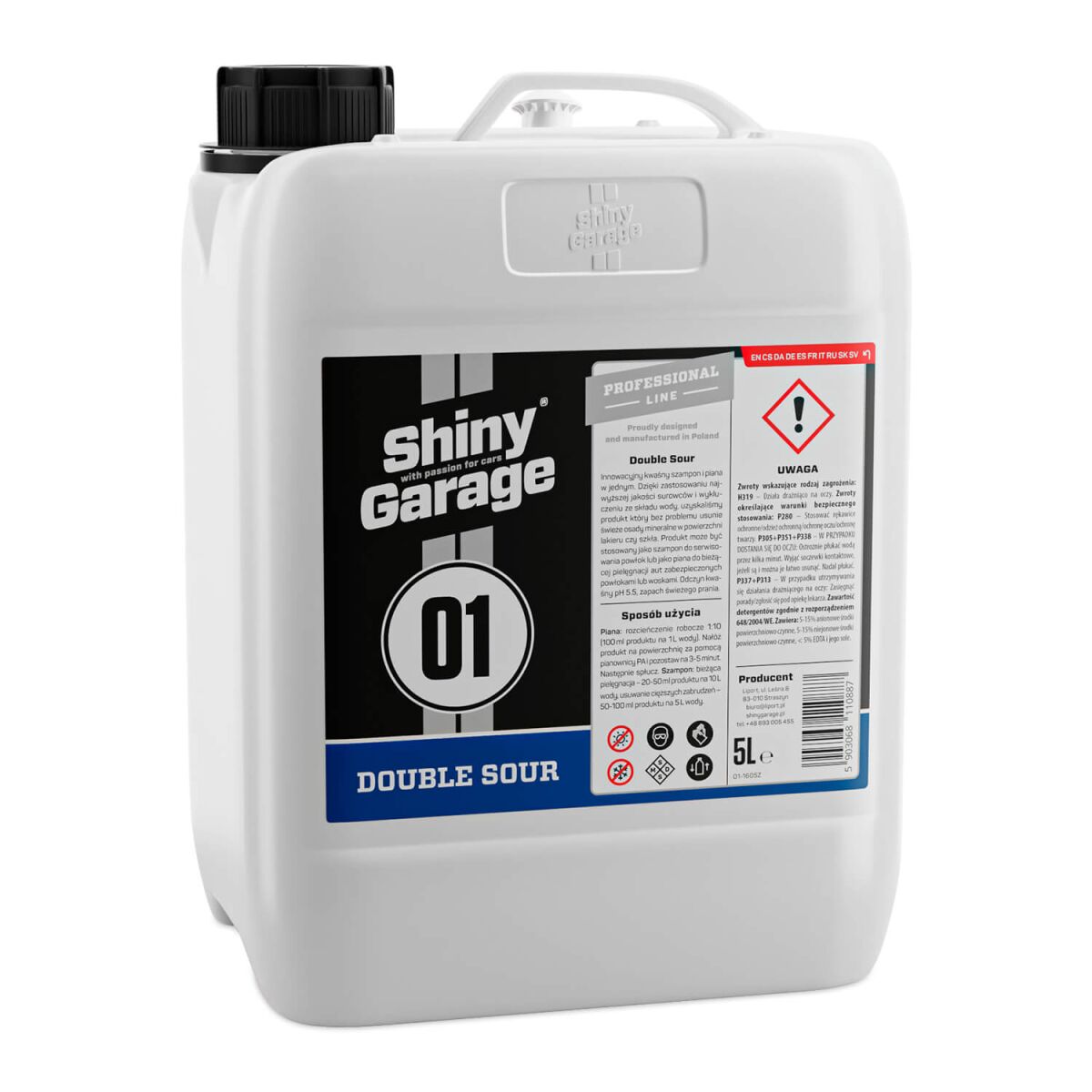 Shiny Garage Double Sour Shampoo & Foam Aktivschaum 5L