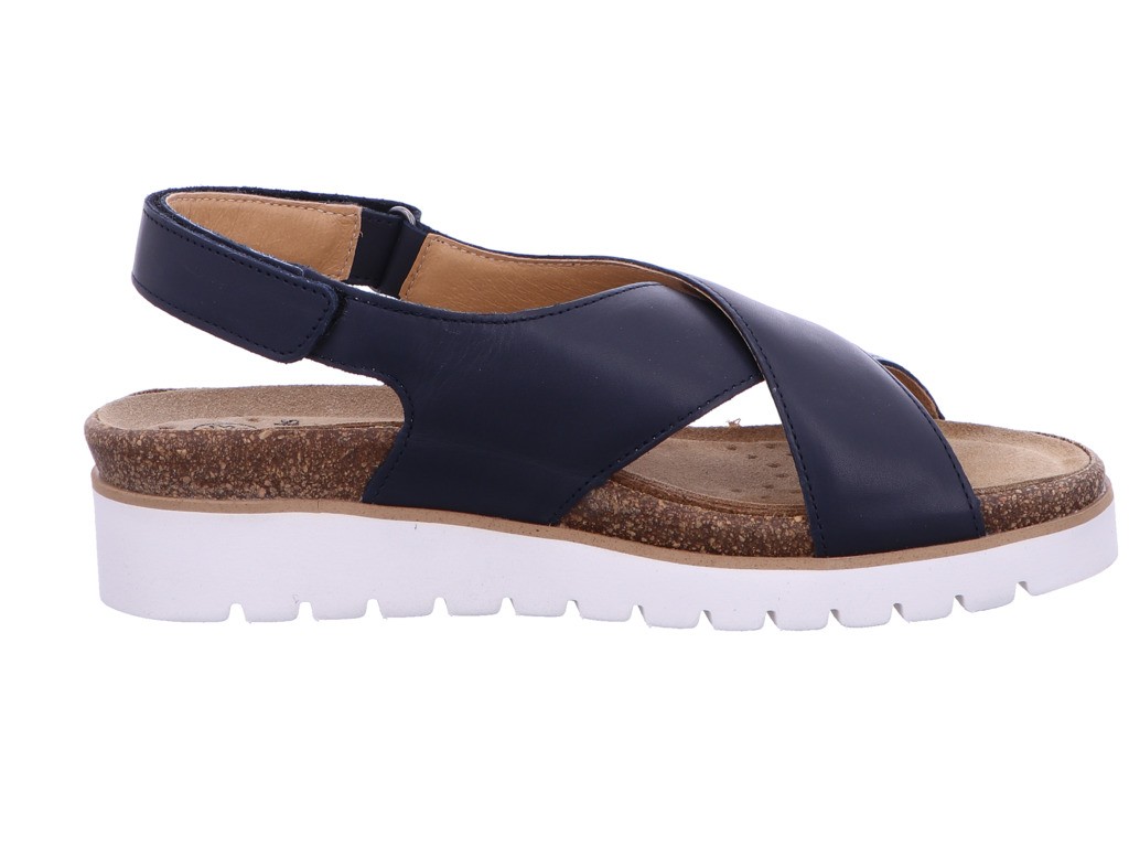 MEPHISTO Plateau Sandalen blau