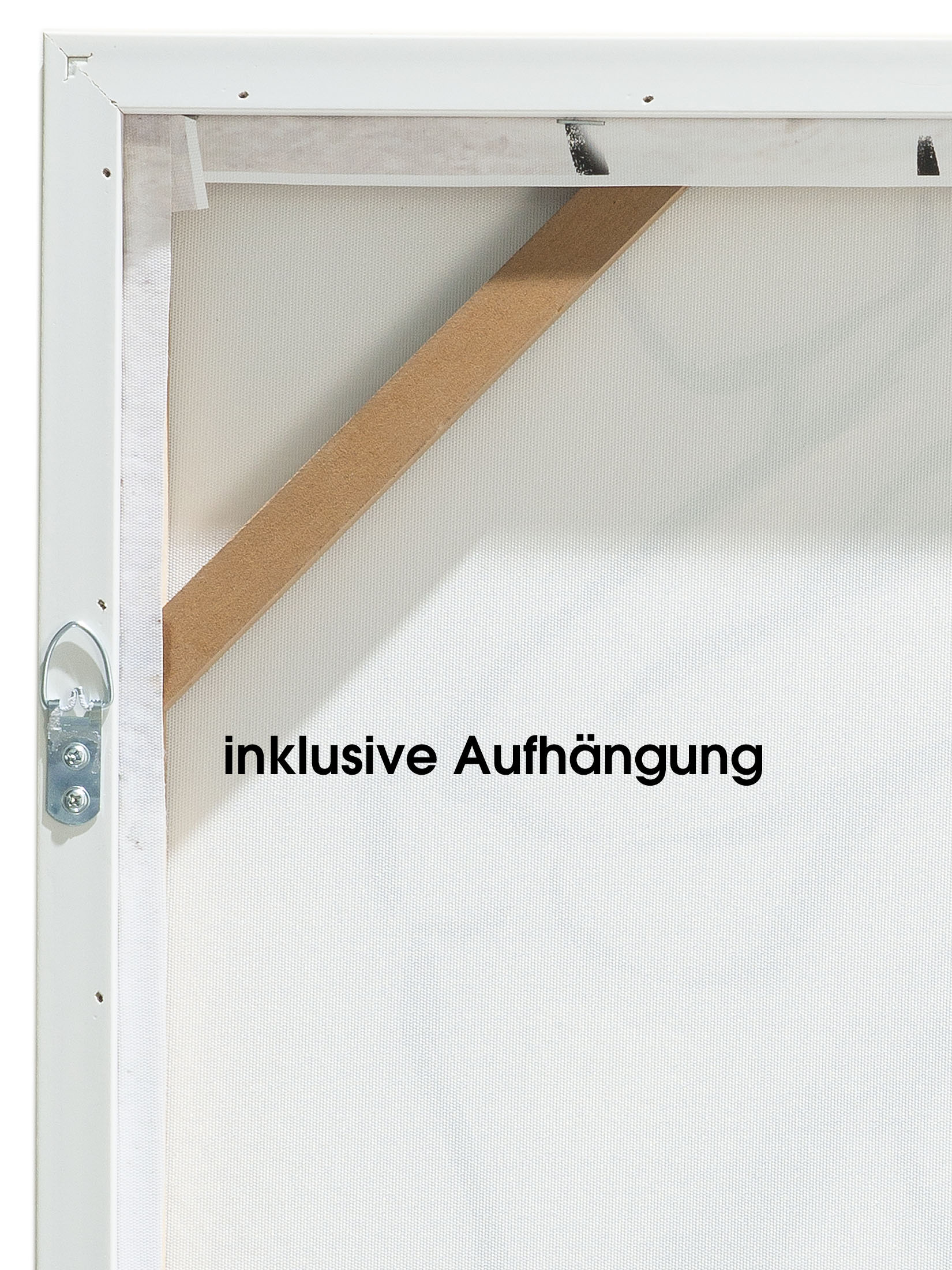 Nacked Leinwand-Druck-handbemalt, Multicolor