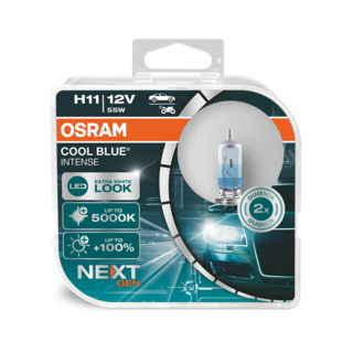 OSRAM Cool Blue Intense NextGeneration H11 12 V 55-W, 2 Stück - ATU
