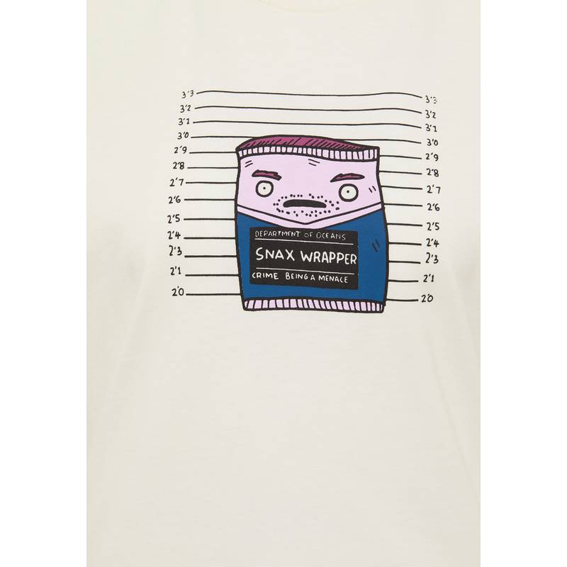 SOMWR T-Shirt With Snax Wrapper Print T-Shirt Damen