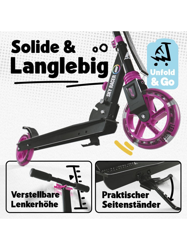Apollo LED City Roller mit Federung 