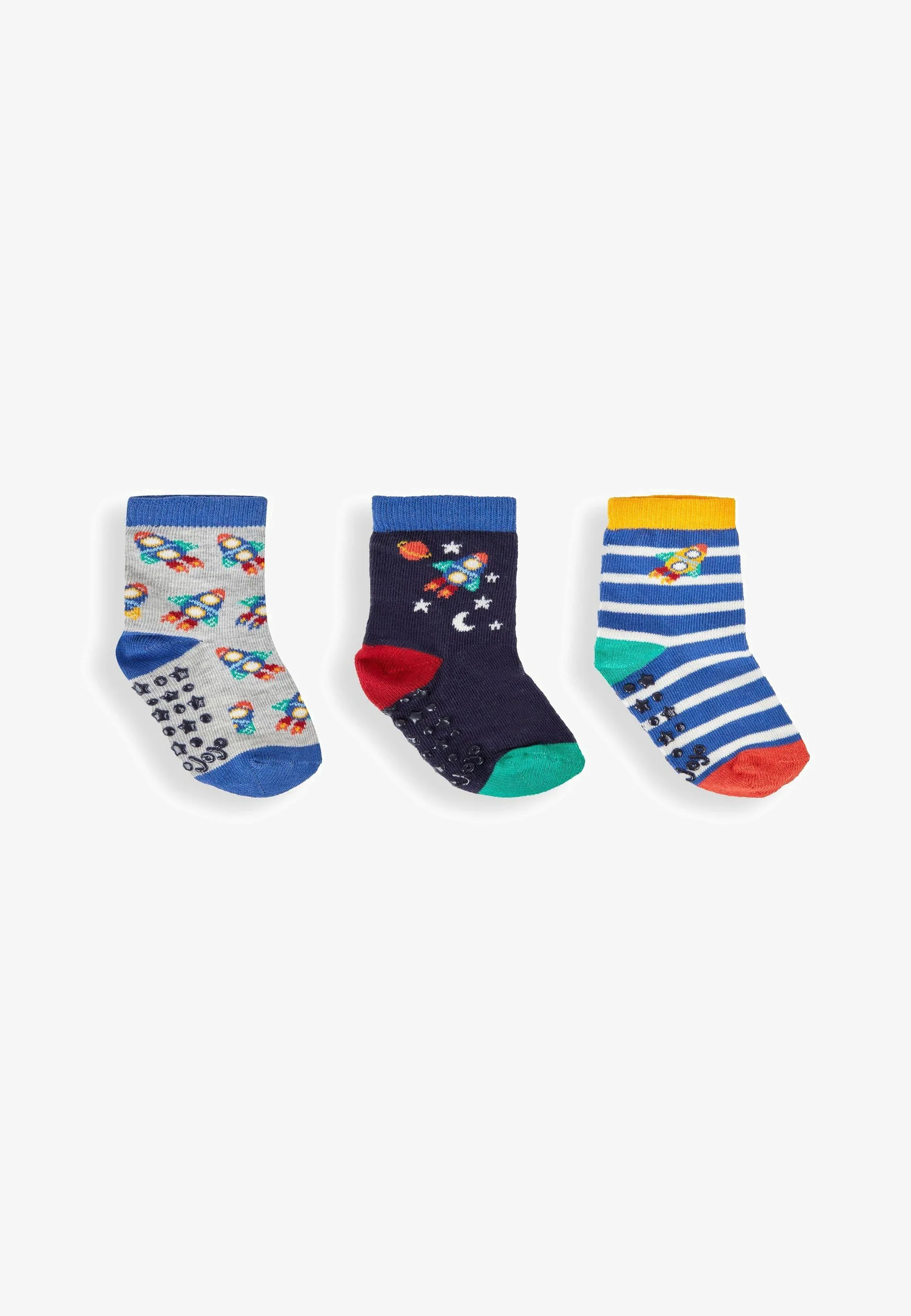 JoJo Maman Bébé ROCKET 3-PACK - Calcetines