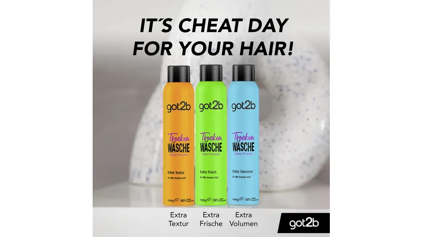 GOT2B Trockenshampoo Trocken Wäsche Extra Volumen 200 ml 200 ml