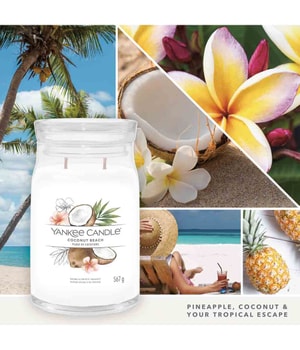 Yankee Candle Coconut Beach Duftkerze-368 g