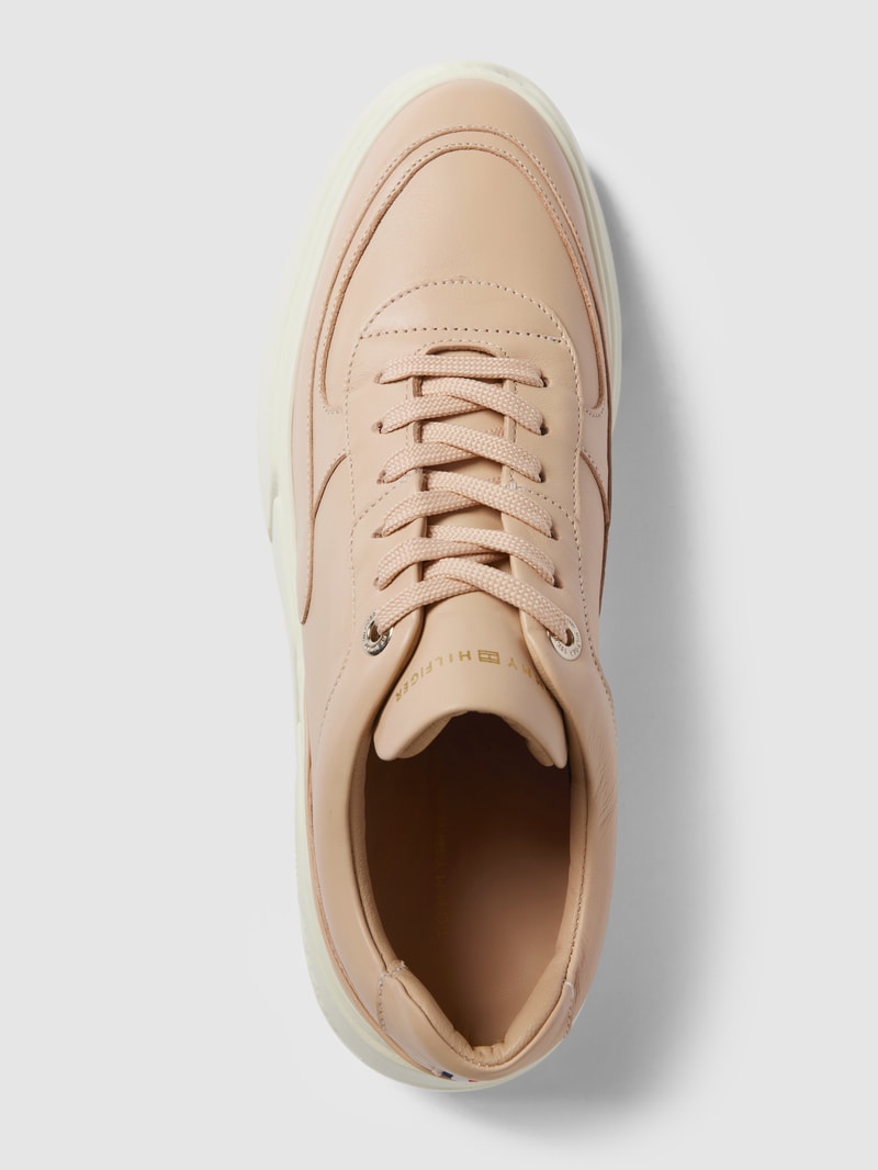 Sneaker aus Leder Modell 'CHUNKY LEATHER SNEAKER' in beige