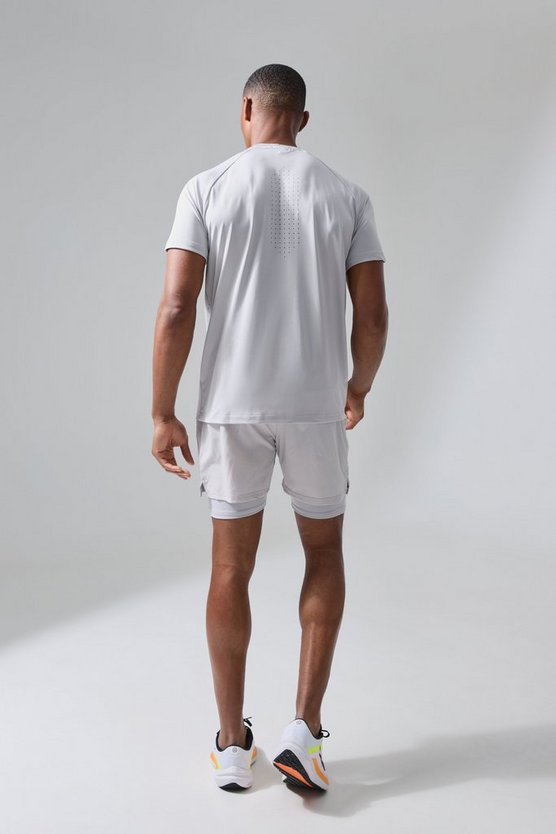 Man Active perforiertes T-Shirt