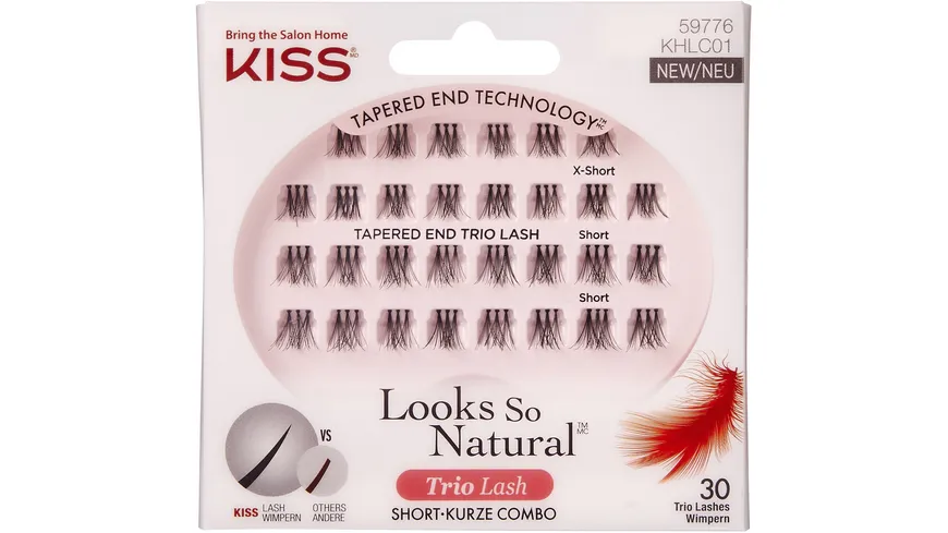 KISS Haute Couture Trio Wimper - Short