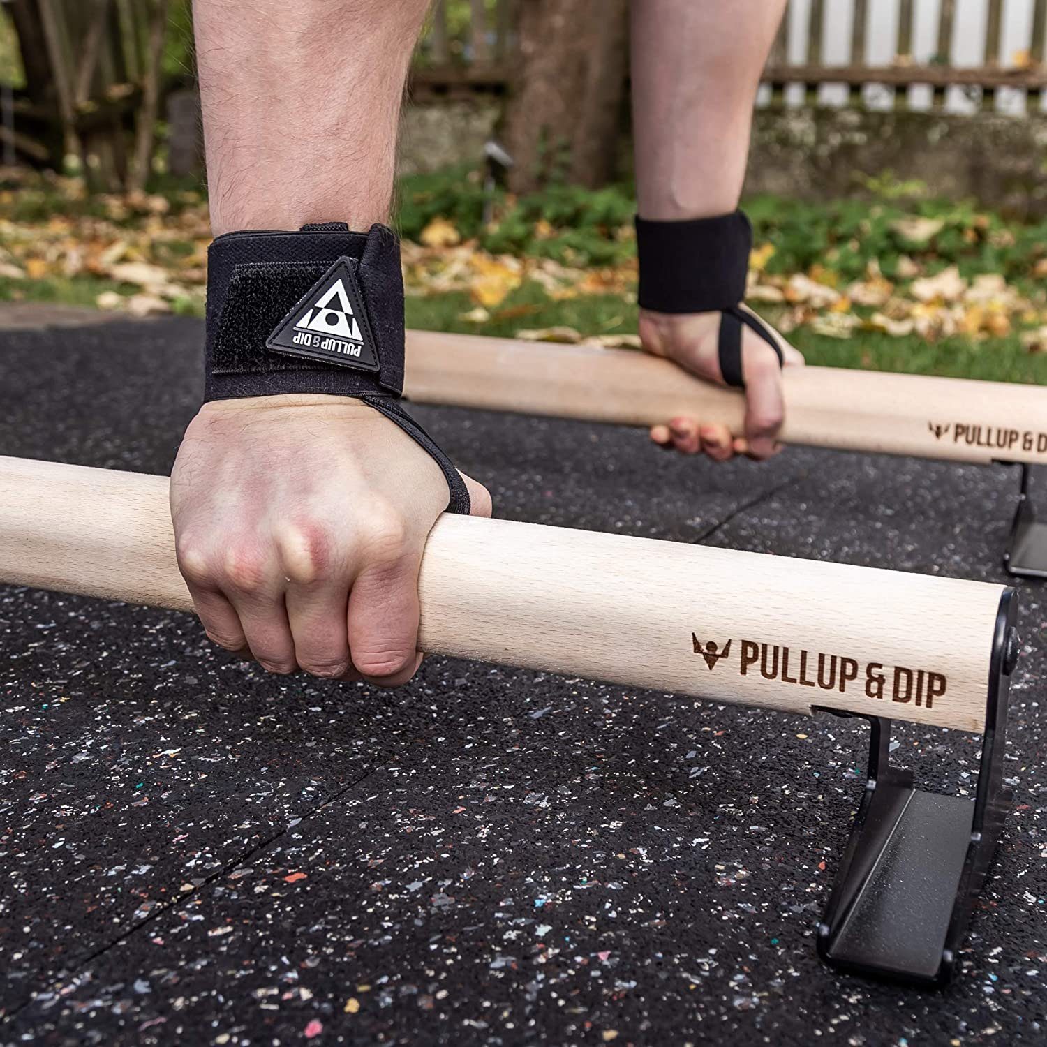 Pullup & Dip Handgelenkschutz Wrist Wraps Handgelenk Bandagen für Fitness, Calisthenics