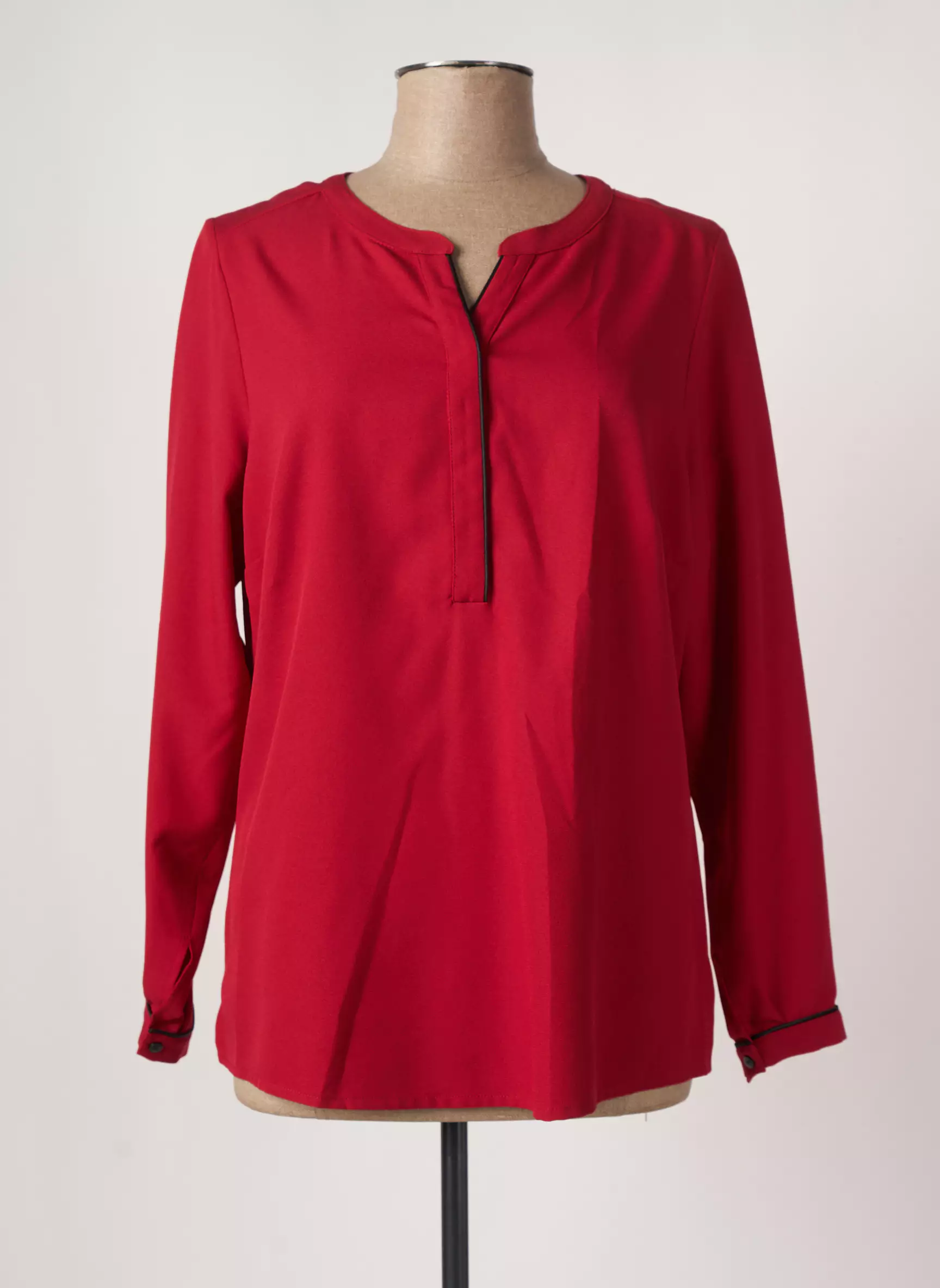 France Rivoire Blouses Femme couleur rouge