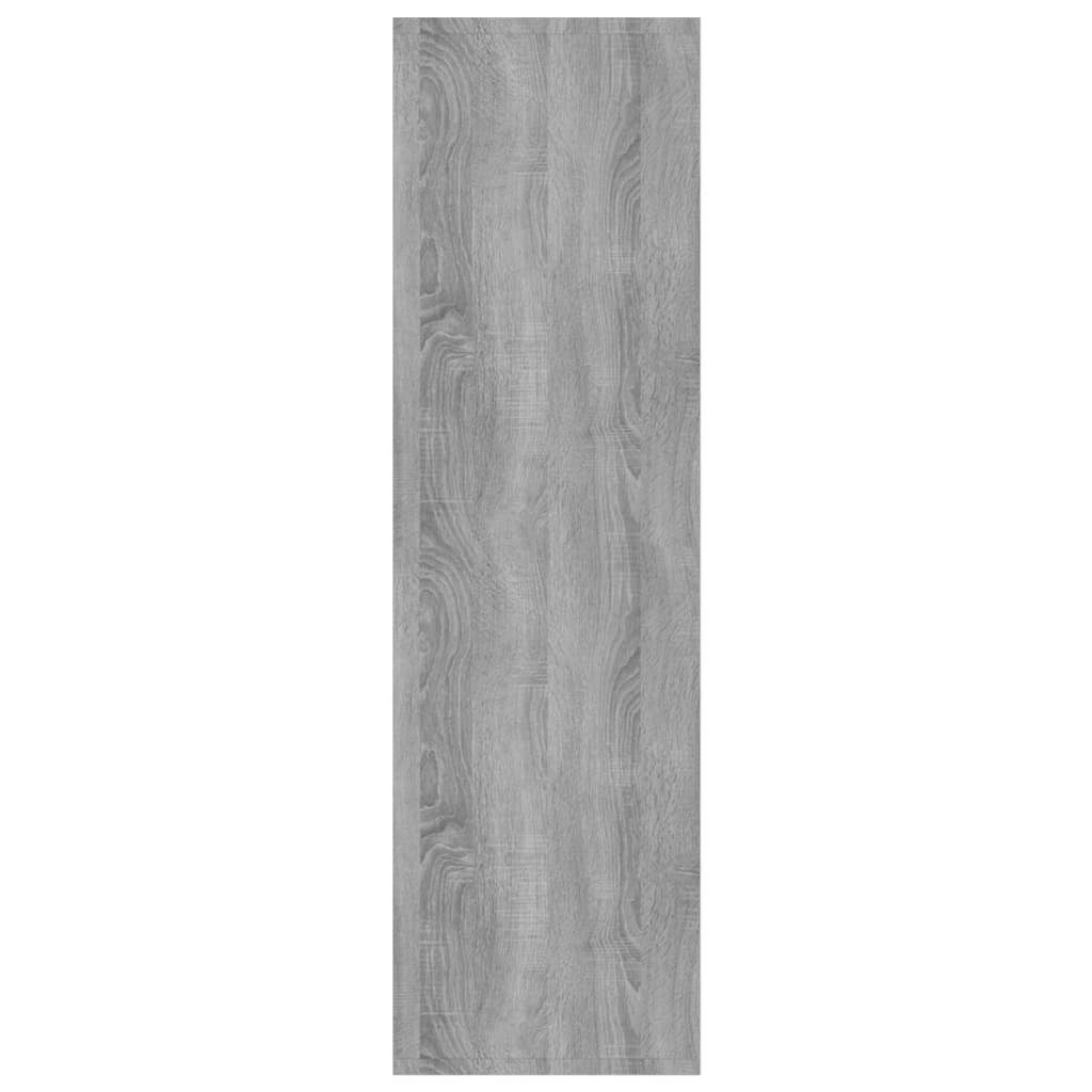 vidaXL Bücherregal Bücherregal/Raumteiler Grau Sonoma 60x30x103 cm Holzwerkstoff, 1-tlg.