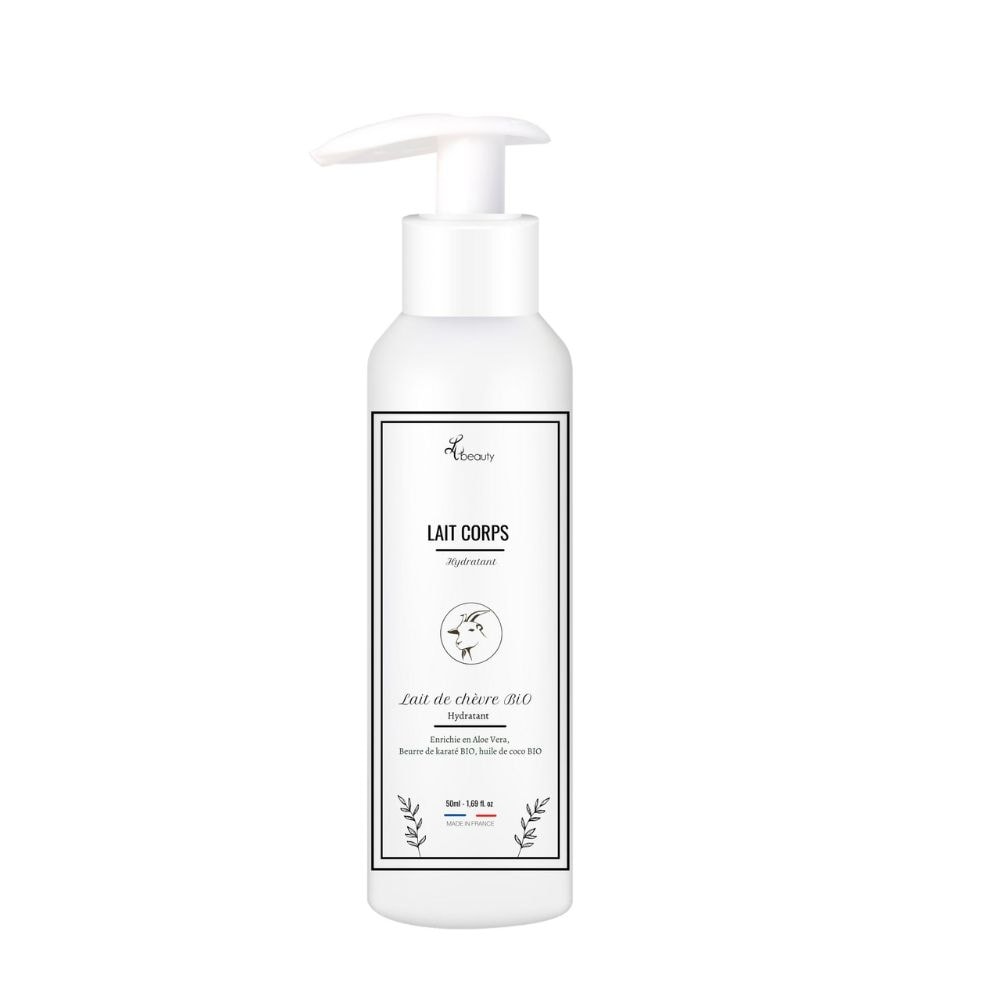 lh beauty LAIT COPRS AU LAIT DE CHEVRE BIO BEURREDE SAPOTE ET ALOE VERA LAIT CORPS