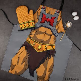 Masters of the Universe Kochschürze mit Handschuh He-Man
