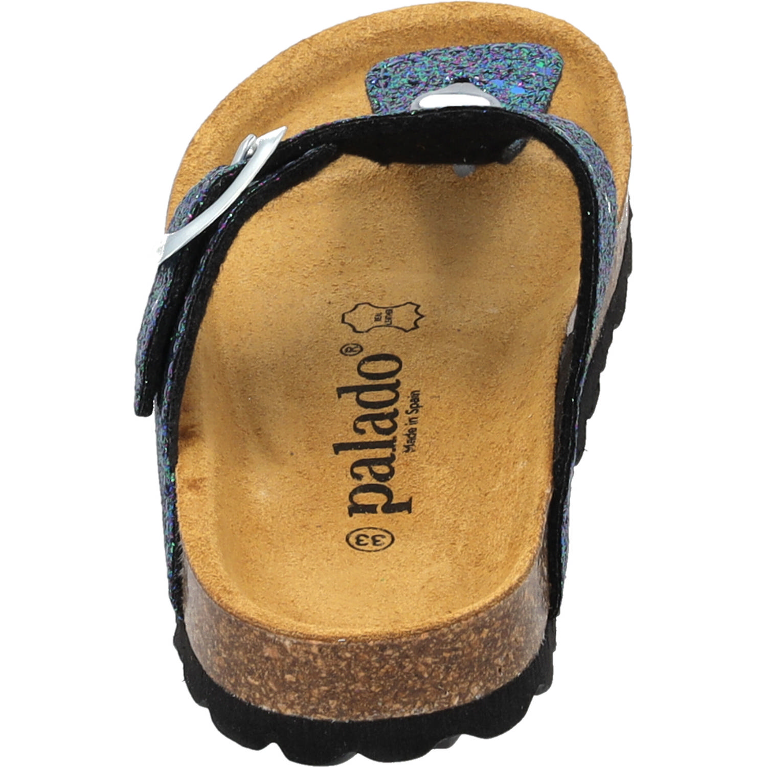 Palado Kids Kos G Glitzer, Zehentrenner, Kinder, Blau