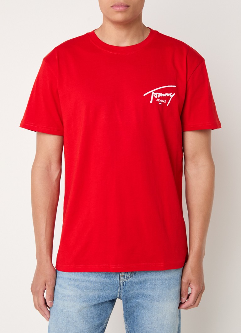 Tommy Hilfiger Signature T-shirt with logo and back print