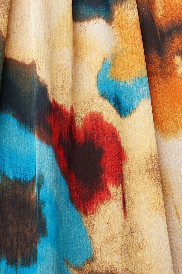 Midikleid mit Allover-Print