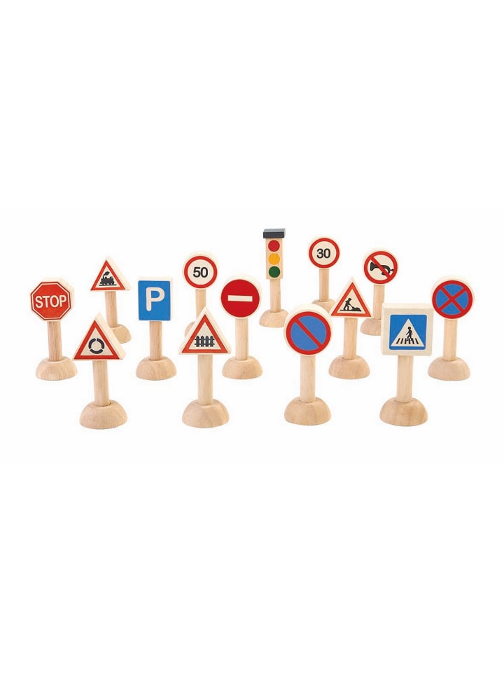 Plan Toys Verkehrsschilder ab 3 Jahre günstig kaufen onesize