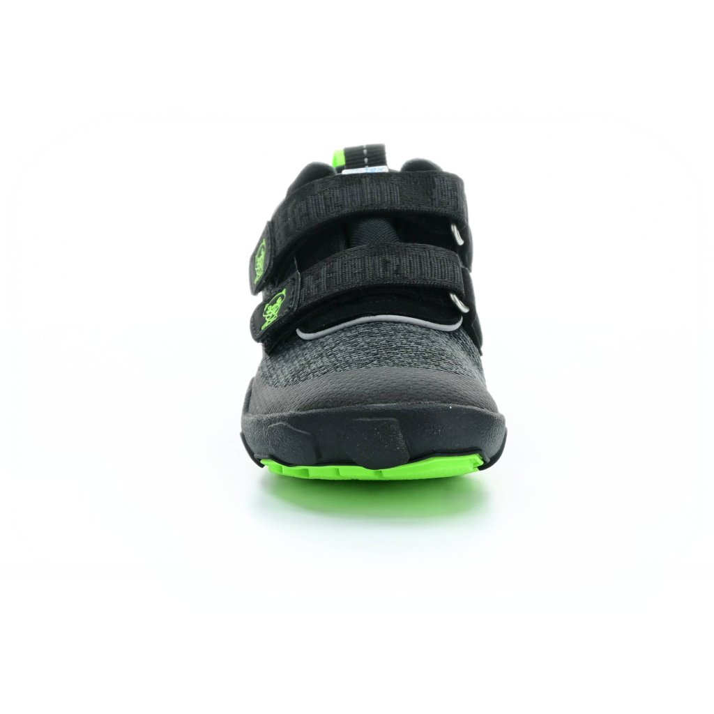 Affenzahn Übergangsschuh Knit Happy Panther mit Membran Klett
