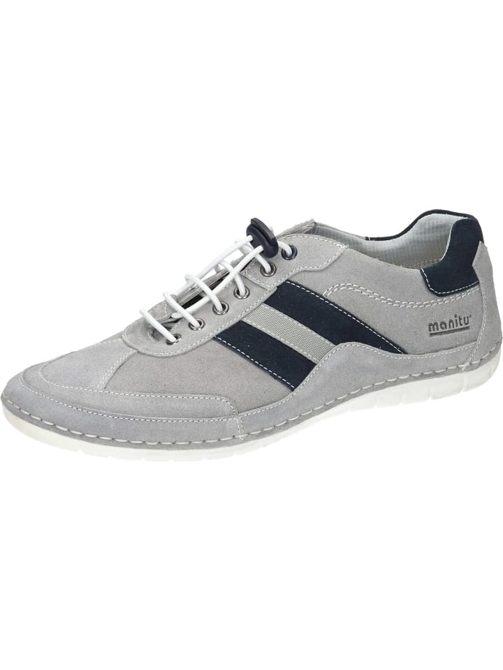 manitu Schnürschuhe, Slipper in grey günstig kaufen
