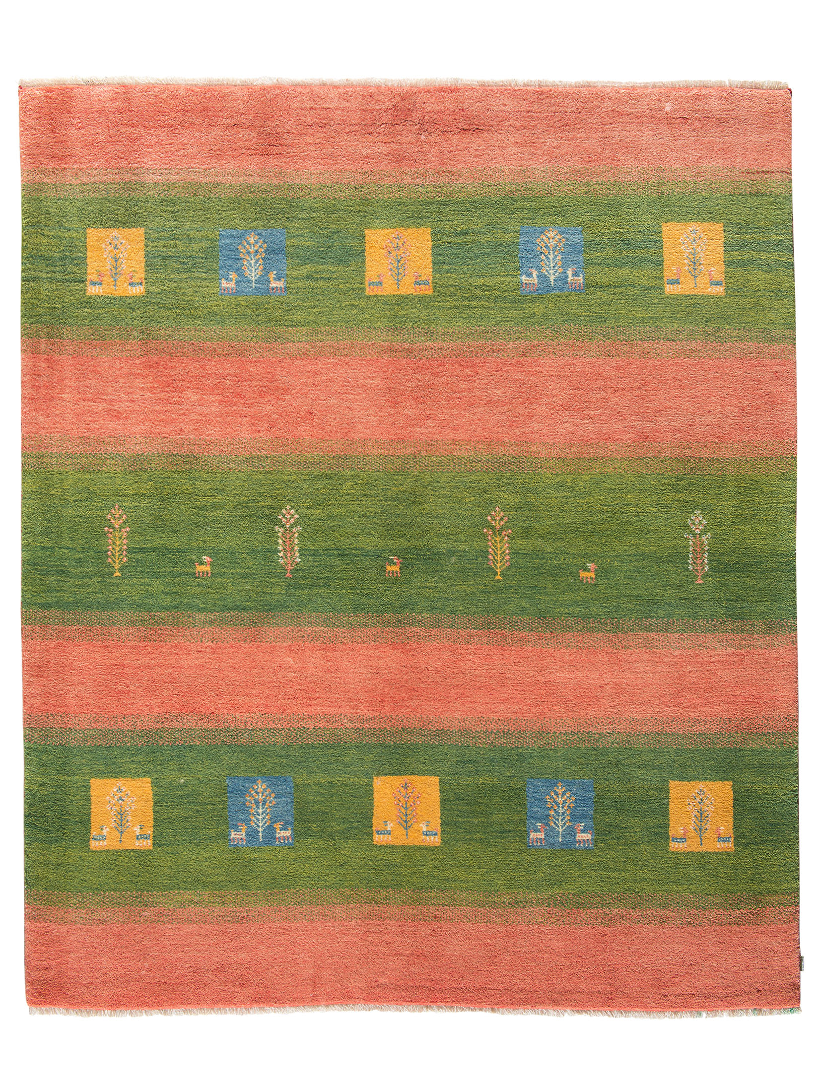 Persischer Gabbeh ca. 205 x 248 cm, Unikat / Einzelstück