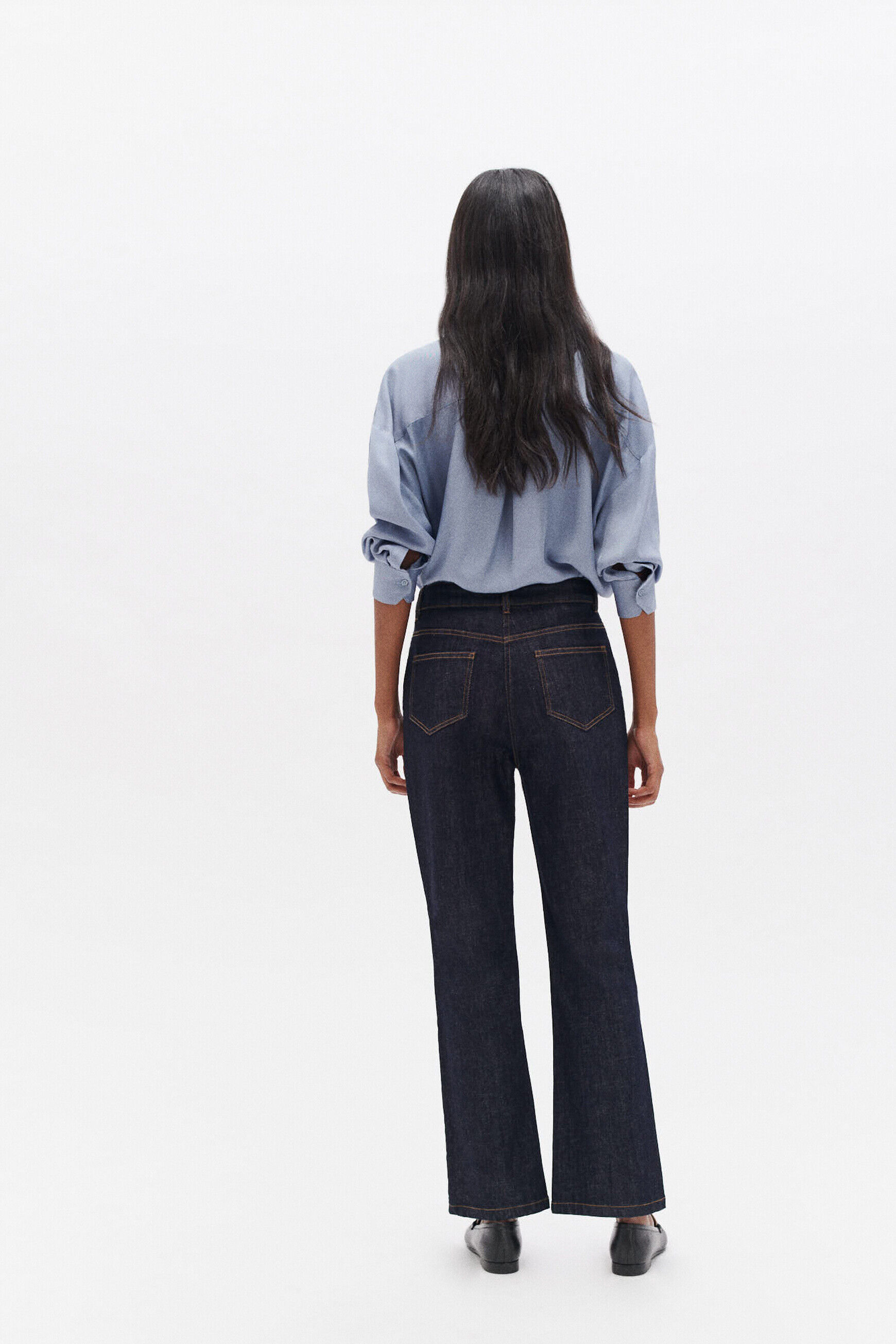 Pantalon palma denim double stone femme