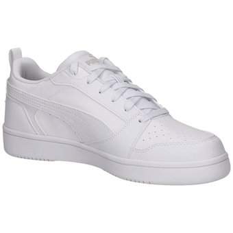 PUMA Rebound v6 Low Sneaker in weiß