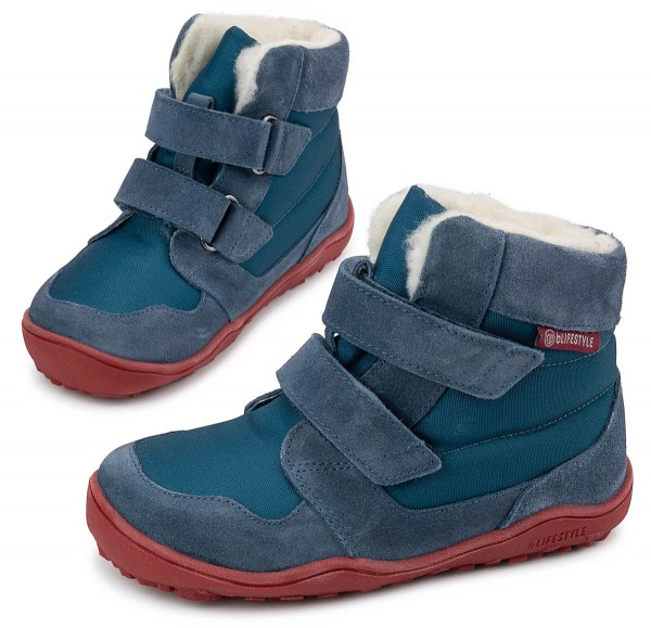 bLifestyle ~ Eisbär HighCut Klett Winter+TEX ~ Meerblau
