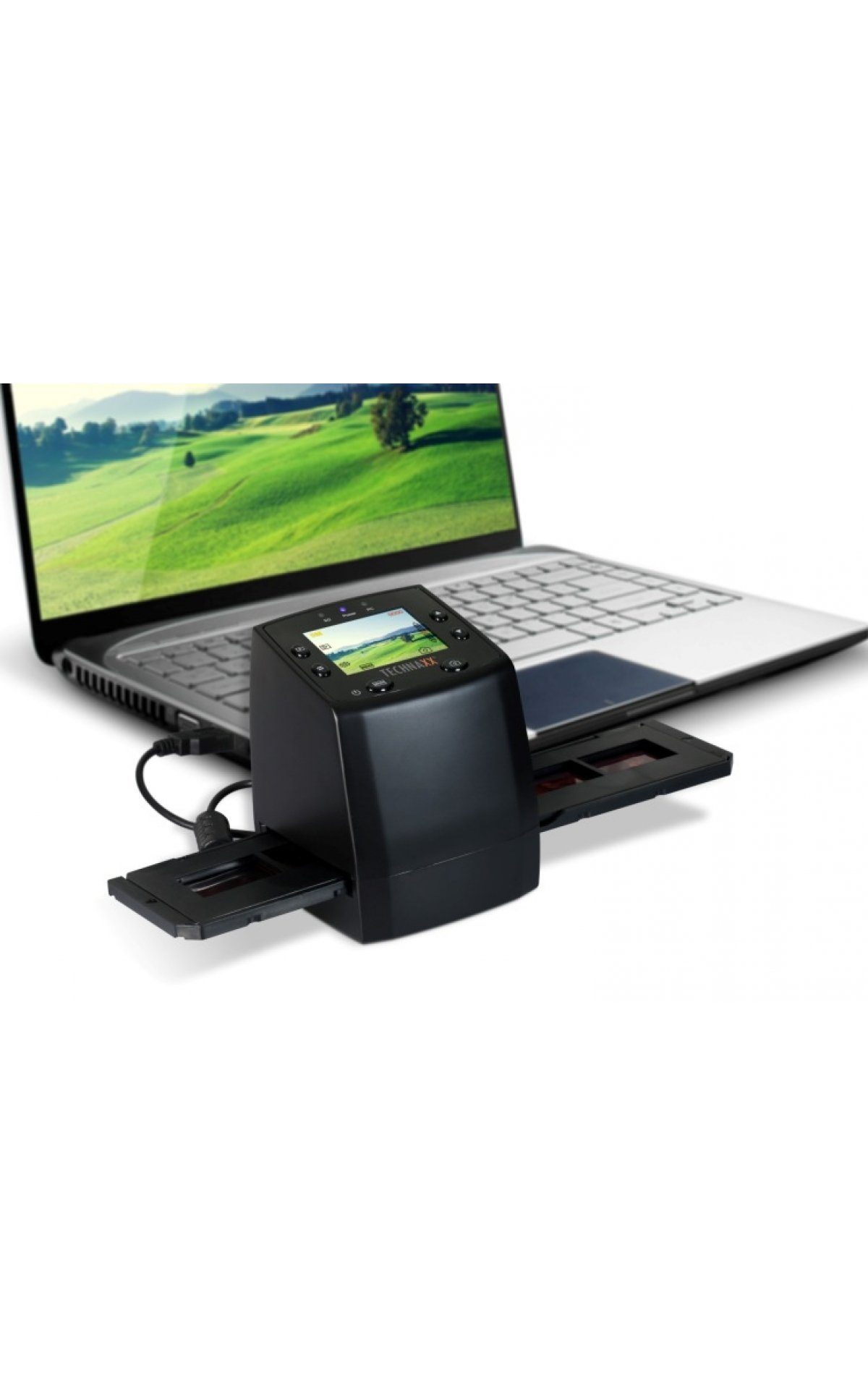 Technaxx DigiScan DS-02 Negativ-/ Dia Scanner 5 MP Bilder digitalisieren Diascanner, (Digitalisierer)