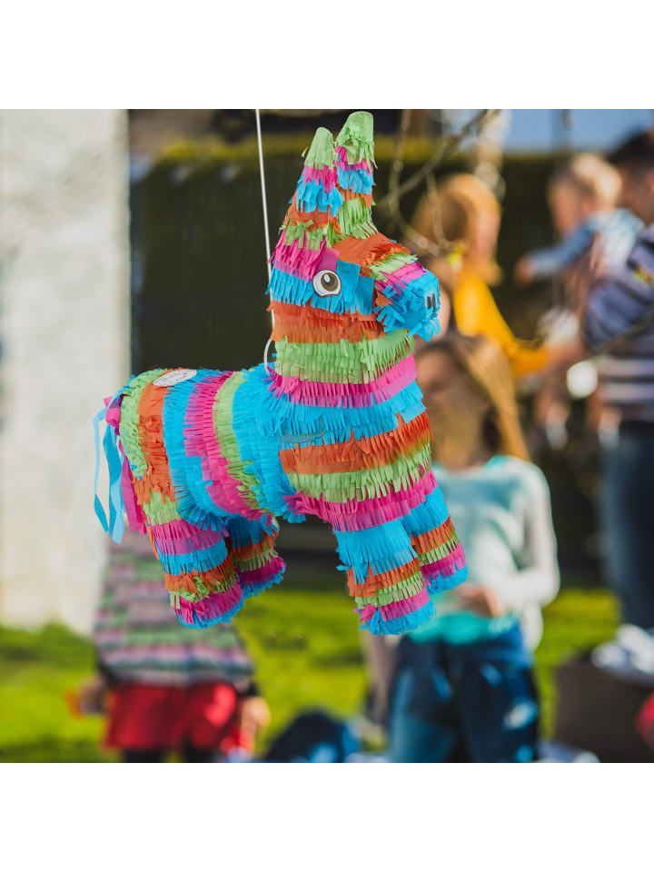 relaxdays Pinata Esel in Bunt günstig kaufen onesize