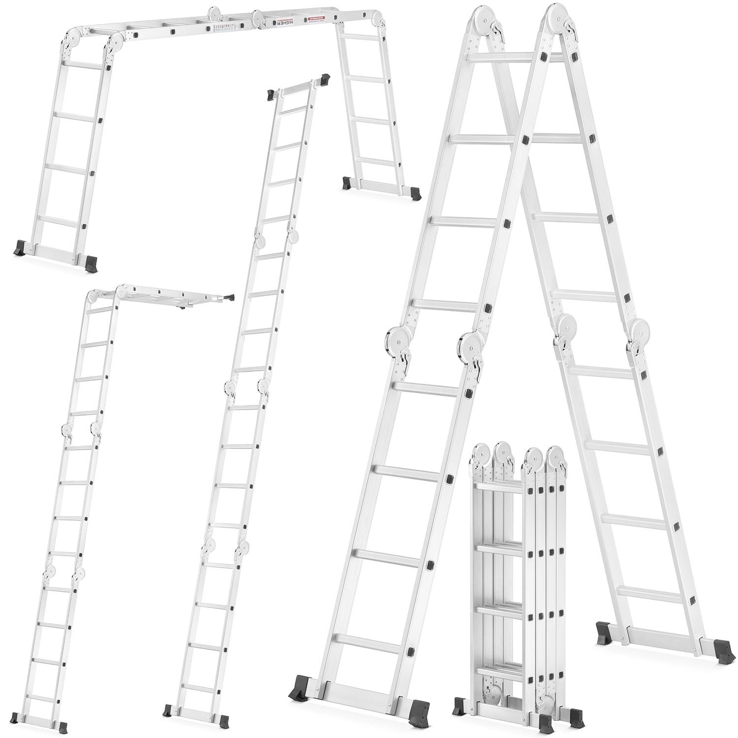 Venta-gr. Gelenkleiter Mehrzweckleiter 4x4, Gelenkleiter, Aluleiter, Haushaltsleiter