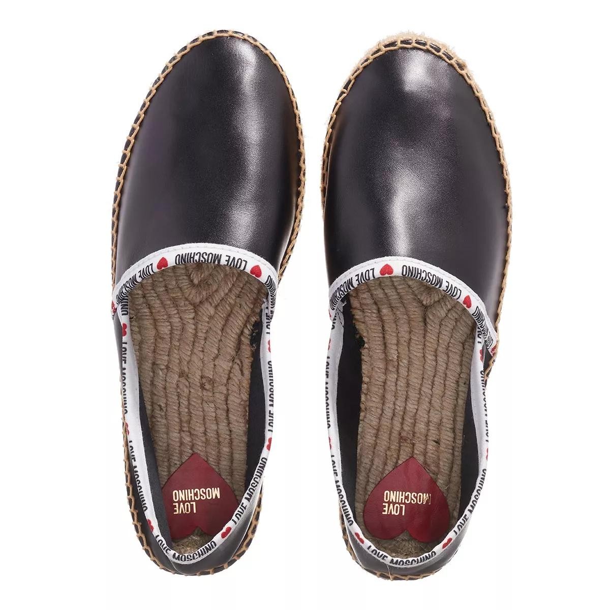 MOSCHINO Komfort Slipper schwarz