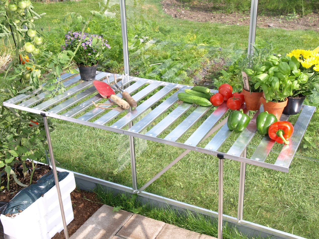 Vitavia Alutisch, abklappbar, 120x56x81cm