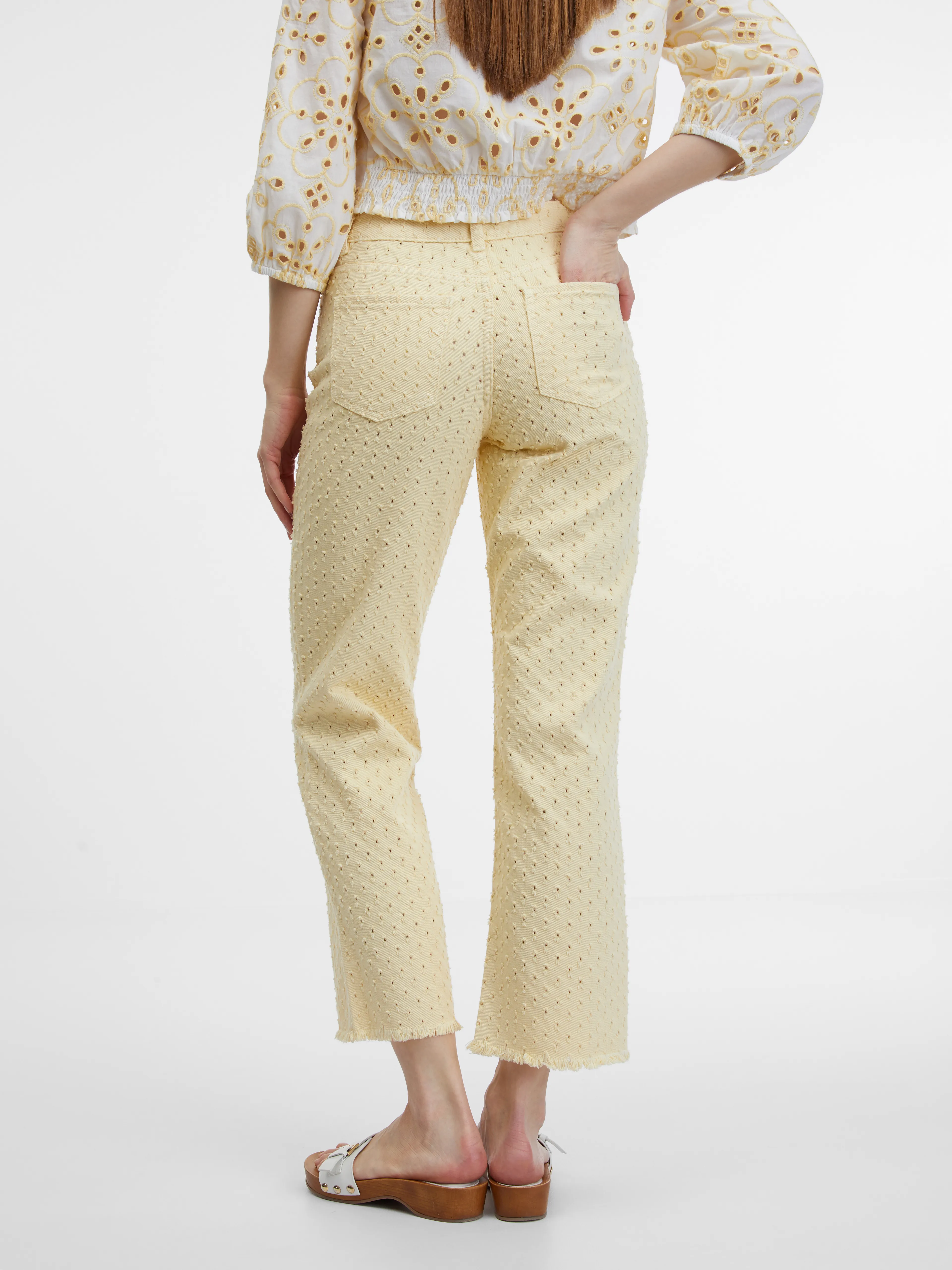Gelbe Damenhose ORSAY