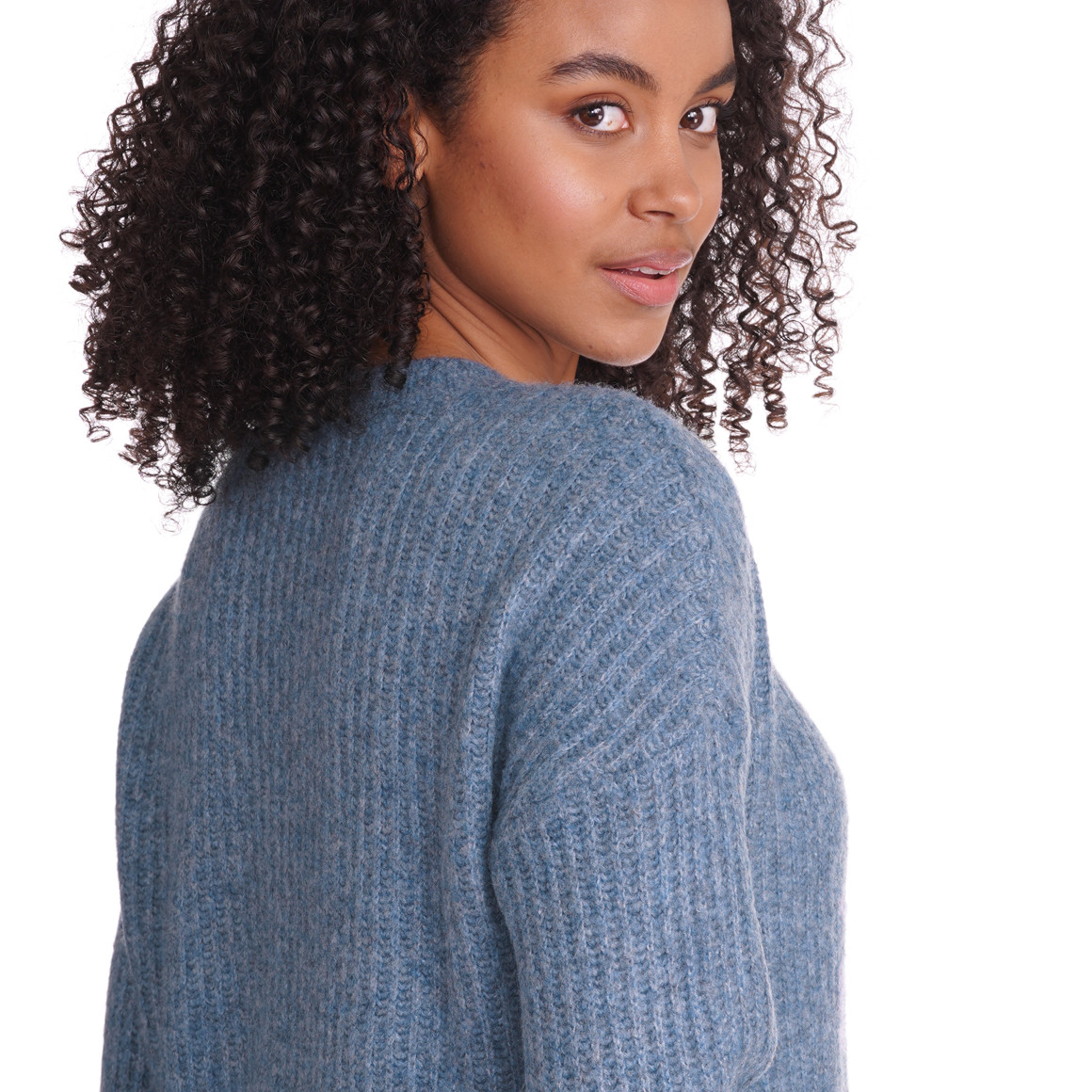 Damen Strickjacke mit zwei Taschen