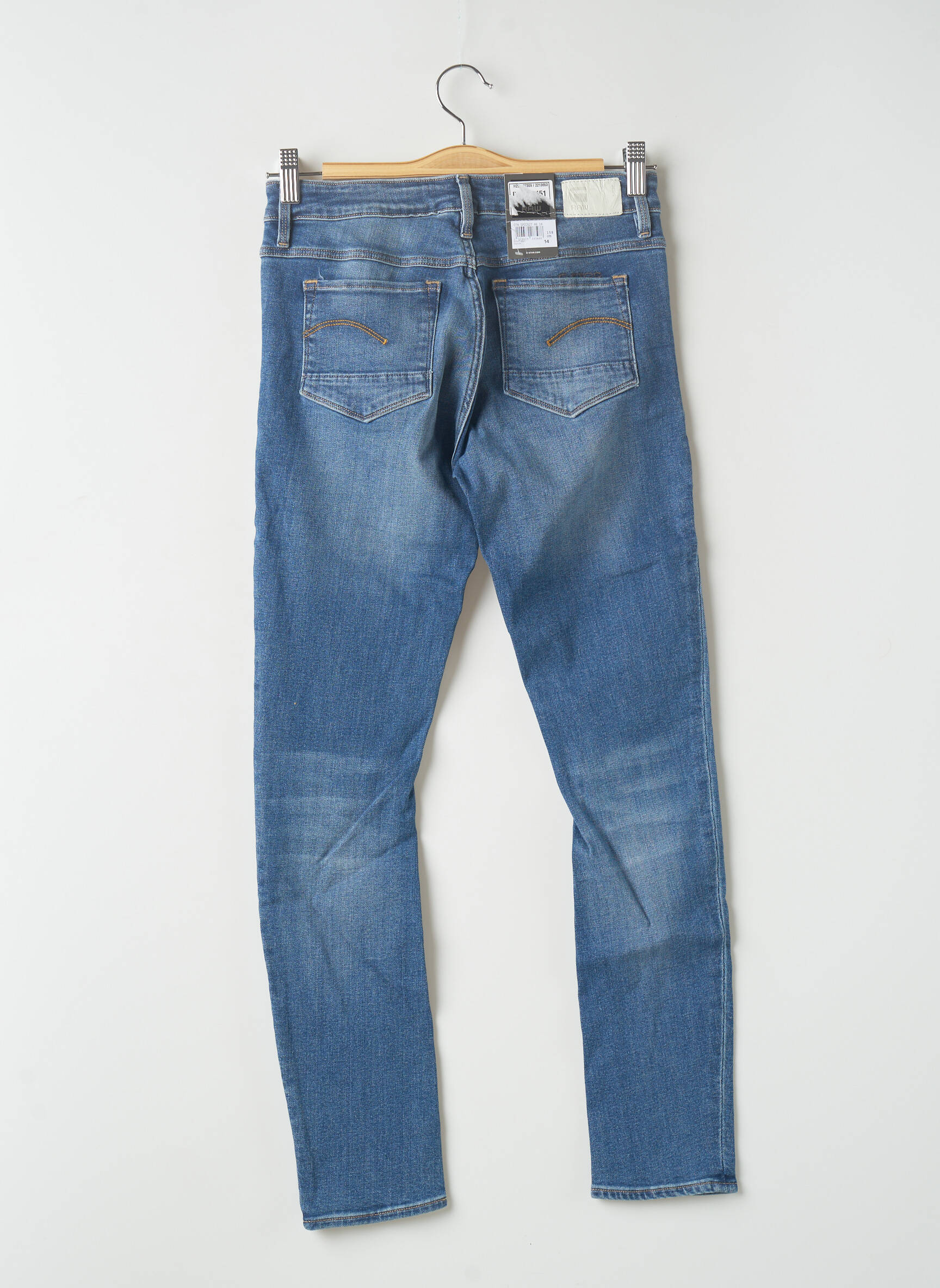 G Star Jeans Skinny Fille couleur bleu