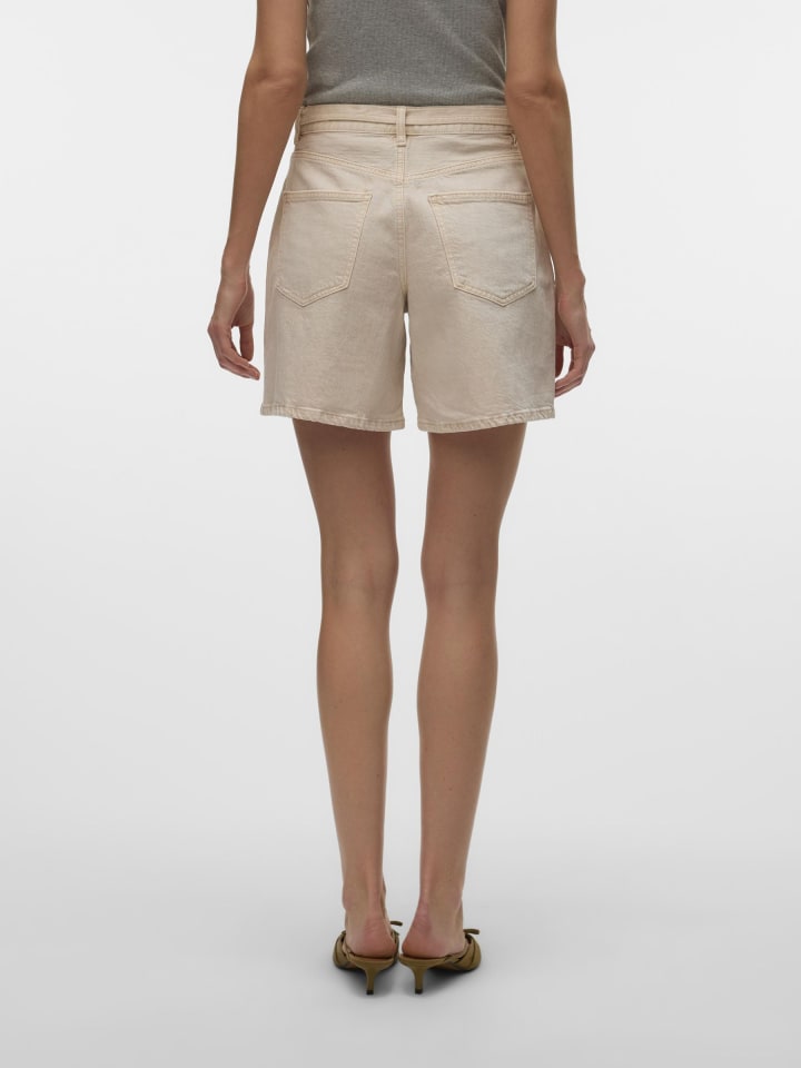 Vero Moda Jeans-Shorts in Ecru günstig kaufen