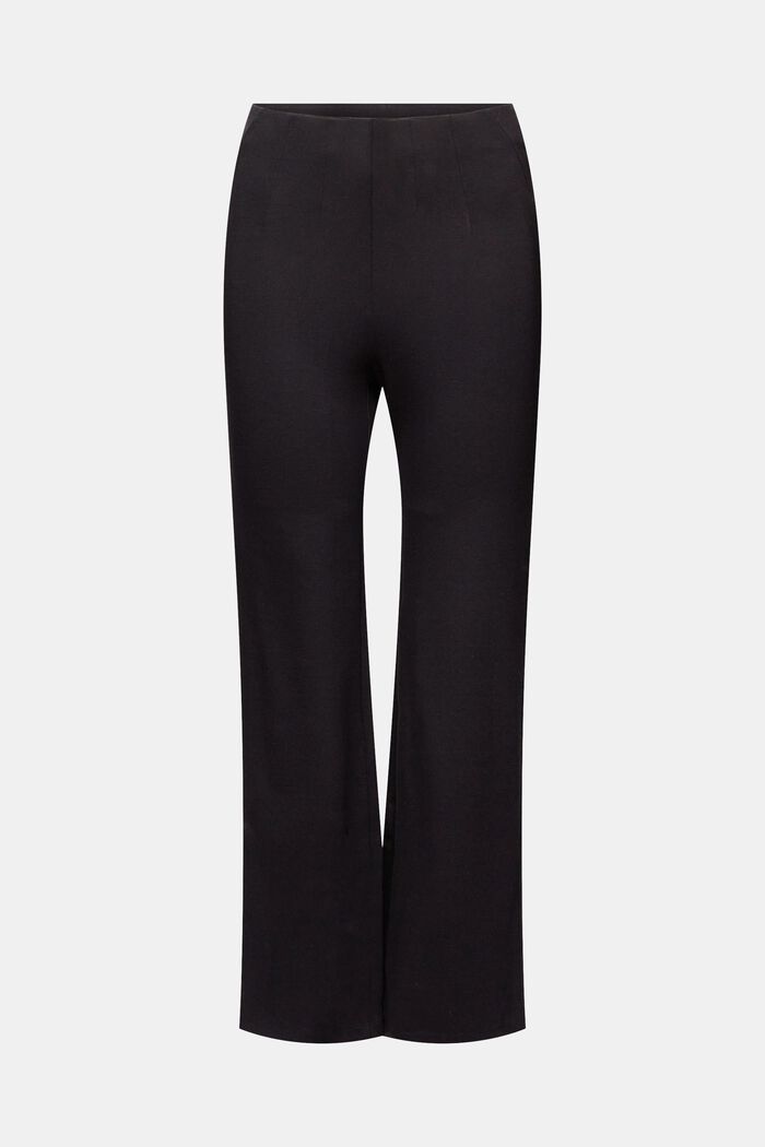 Hose aus Punto-Jersey mit weitem Bein