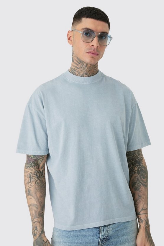 Tall Oversize T-Shirt mit Tokyo Moto Print