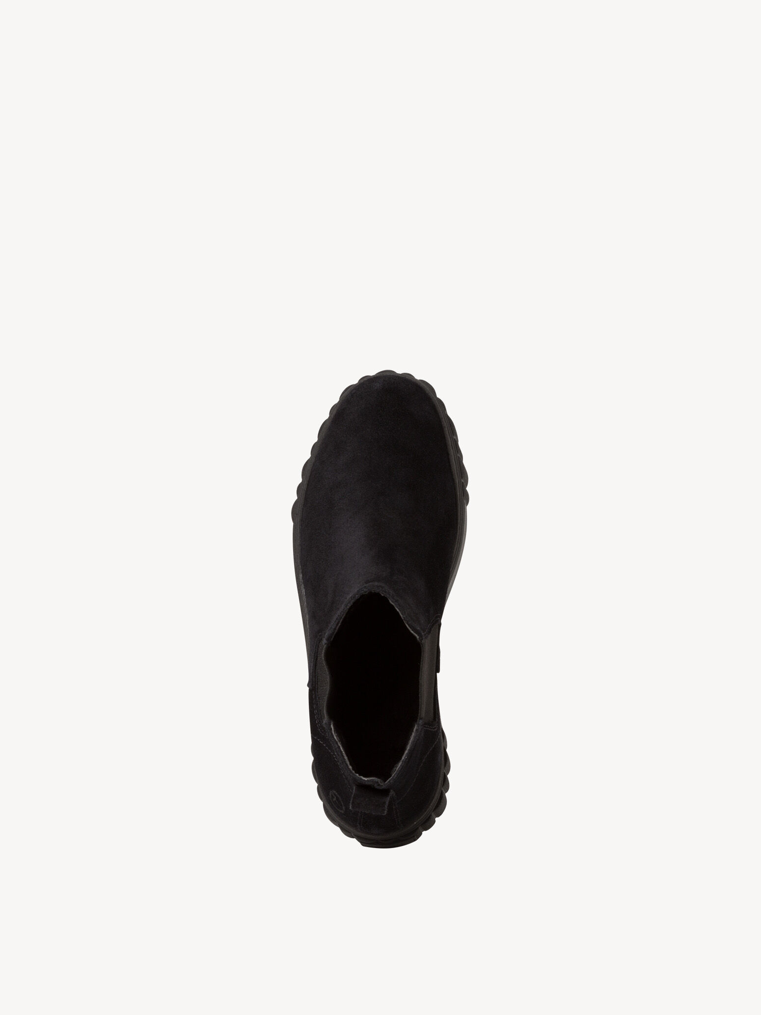 Bottine Chelsea en cuir - noir