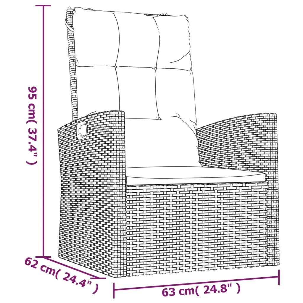 DOTMALL Gartenlounge-Set (4-tlg), mit Ecksofa,Bank,Sessel,Tisch, inkl. Auflagen, Alu/Polyrattan