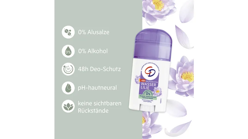 CD Deo Pflegestick Wasserlilie 40 ml