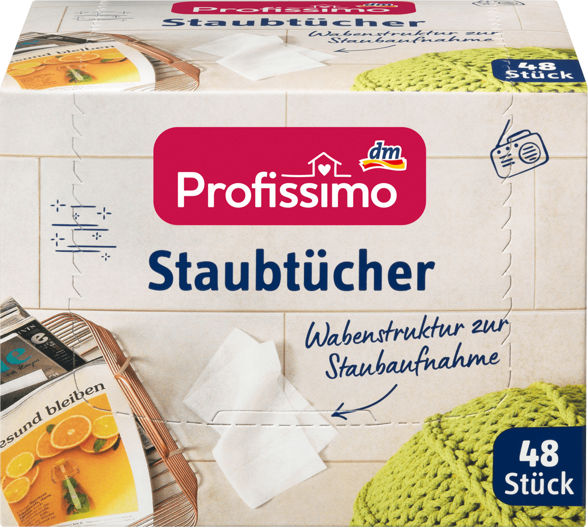 Staubtücher, 48 St