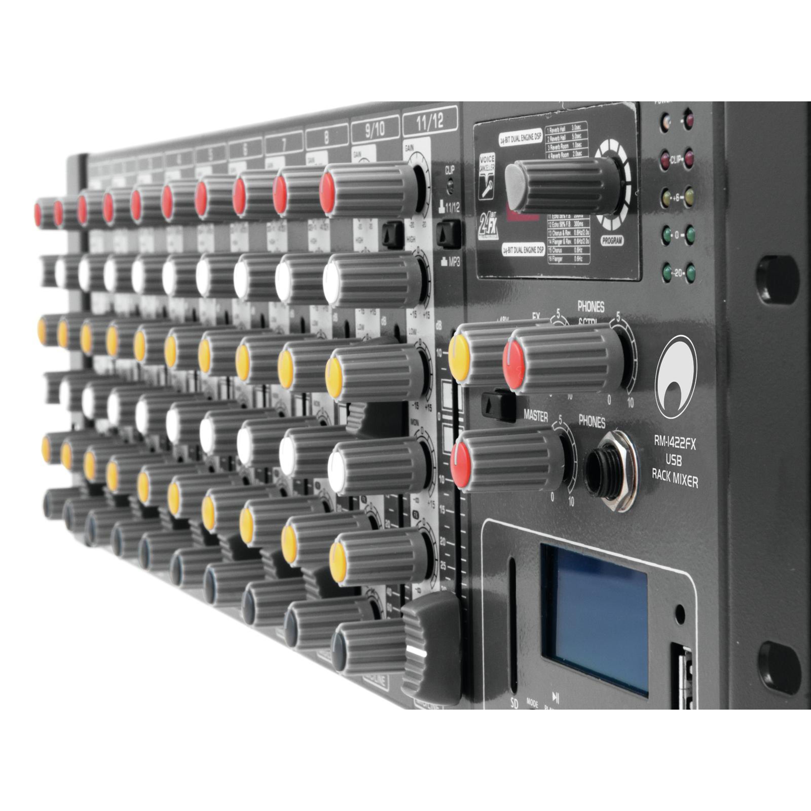 Omnitronic Mischpult, RM-1422FX USB