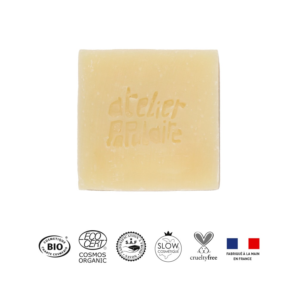 atelier populaire Menthe verte | Savon à froid surgras certifié BIO Savon