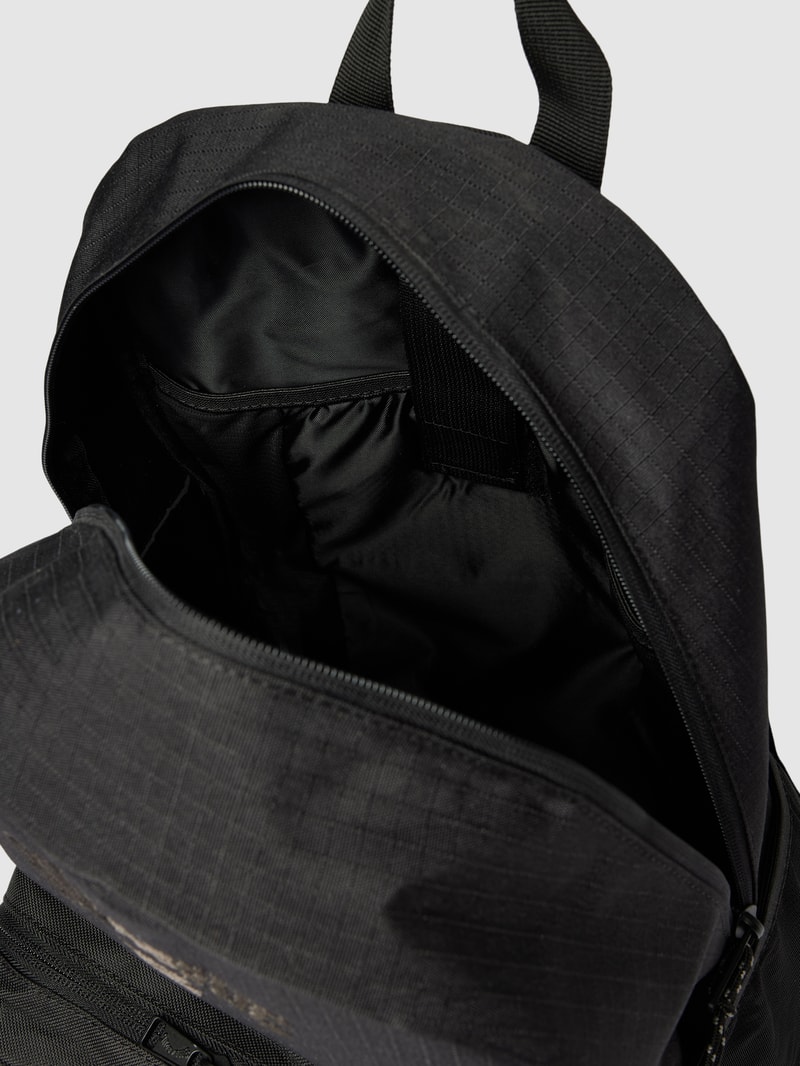 Rucksack mit Tragehenkel Modell 'ALL DAY PLUS' in schwarz